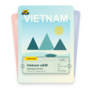 Vietnam eSIM travel pass showing Standard + GB/day data, valid for 1 to 180 days.