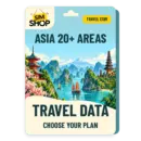 Asia 20+ Areas eSIM. Choose your plan.