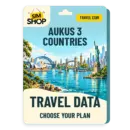 AUKUS 3 Countries eSIM. Choose your plan.