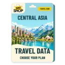 Central Asia eSIM. Choose your plan.