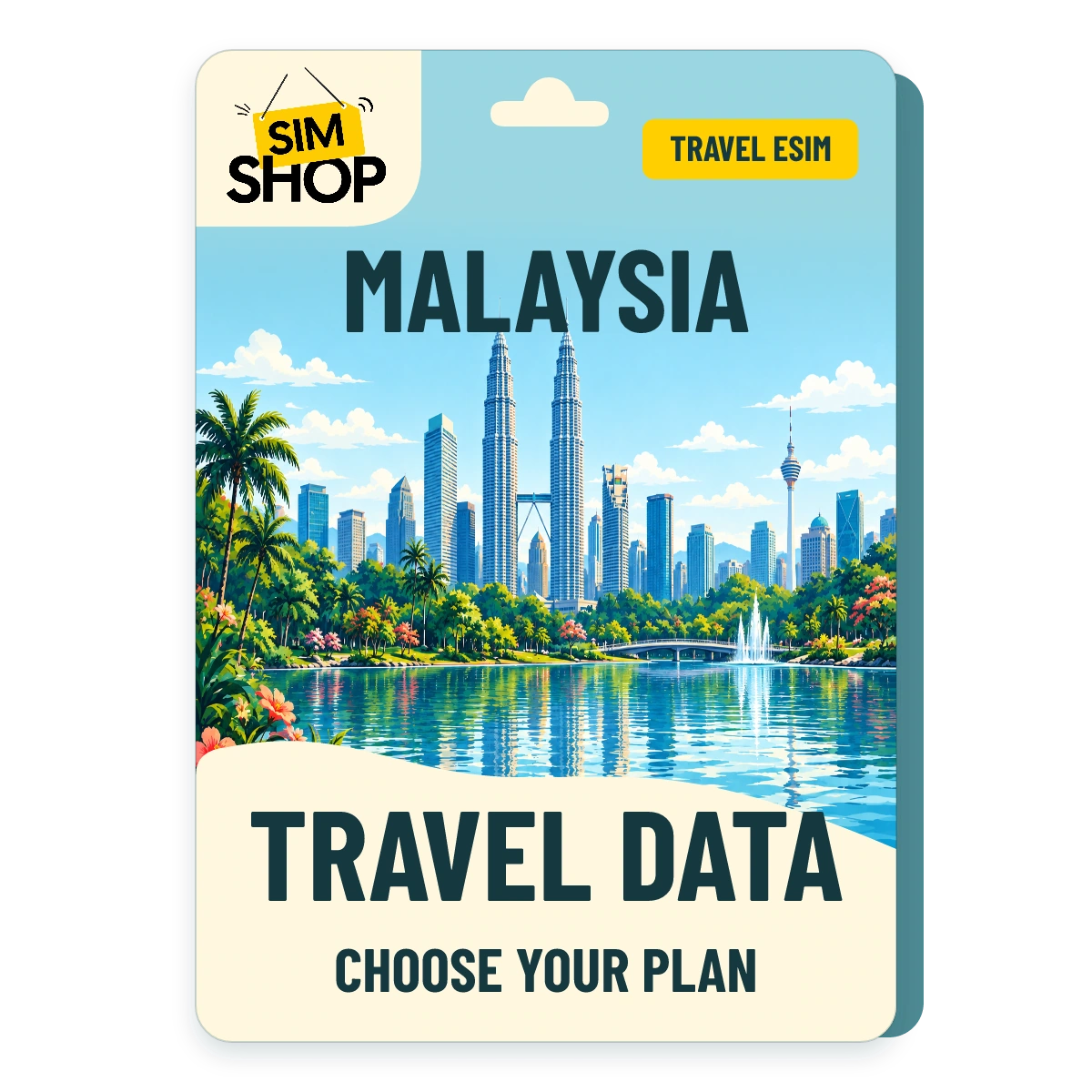 Malaysia eSIM. Choose your plan.