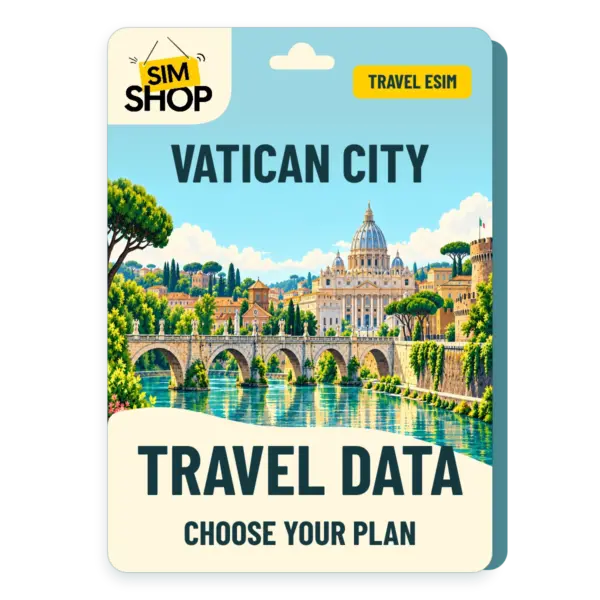 Vatican City eSIM. Choose your plan.