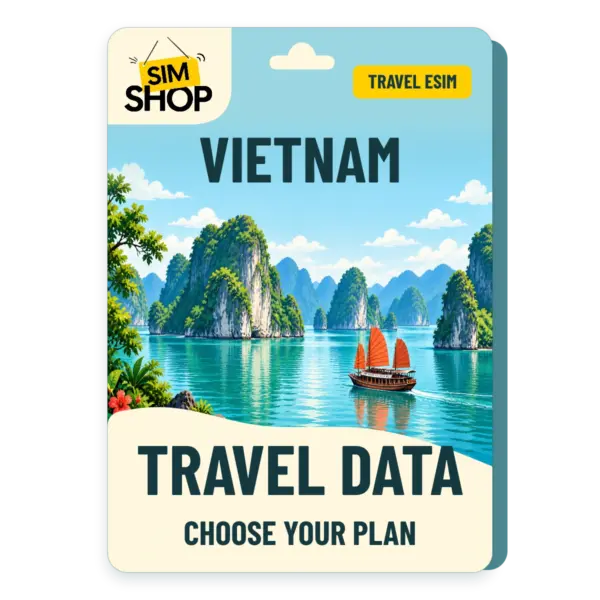 Vietnam eSIM. Choose your plan.