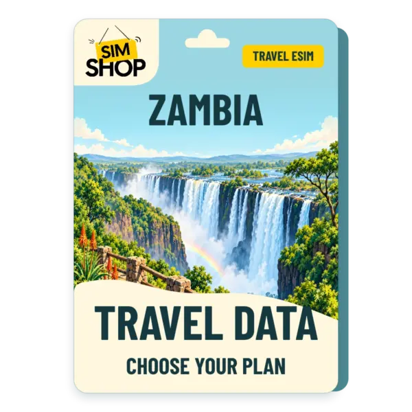 Zambia eSIM. Choose your plan.